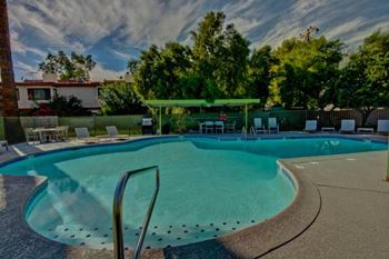 Sparkling pool